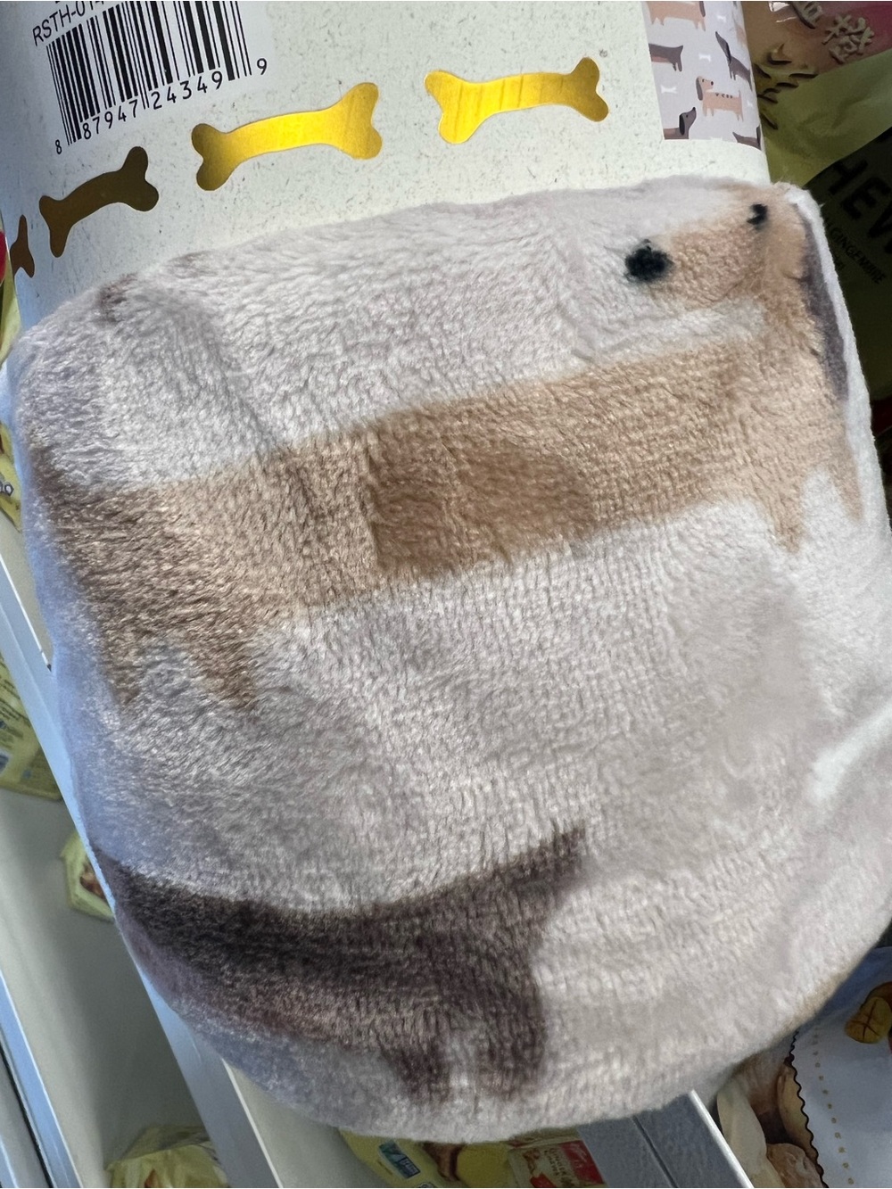 Dachshund Doxie Pet plush blanket - Picture 4 of 4